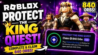 How To Complete Protect The King Quest & Claim FREE 840 Orbs! (Roblox Discord Quest Guide) screenshot 5