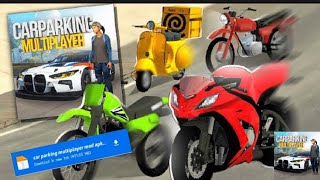 BIKES MOD APK 🤯😱|| BIKES IN CAR PARKING MULTIPLAYER 🤯|| ABDUL MOUEEZ screenshot 1