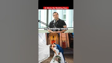 AI Wrote His Wedding Vows… And You Won’t Believe the Results! 😲💍 #aitools #chatgpt #weddingvows