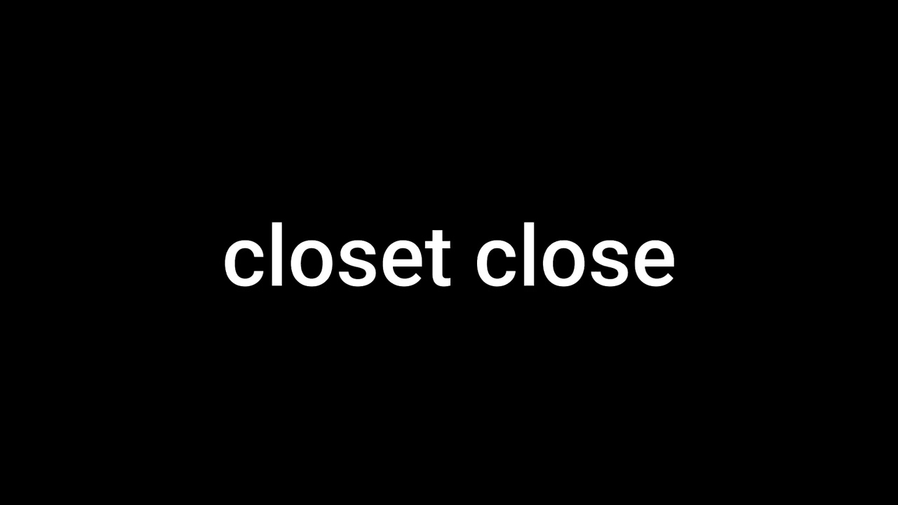 Roblox Doors Closet Sounds YouTube