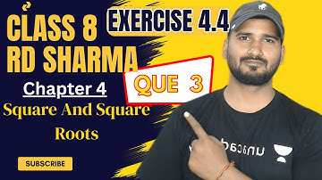 Exercise 4.4 Que 3 | RD Sharma Class 8 | Maths | Cube And Cube roots