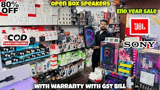 Open Box Speakers | With Warranty With Gst bill| 80% Off| Mobiking | End Year Sale| Dl84vlogs 
