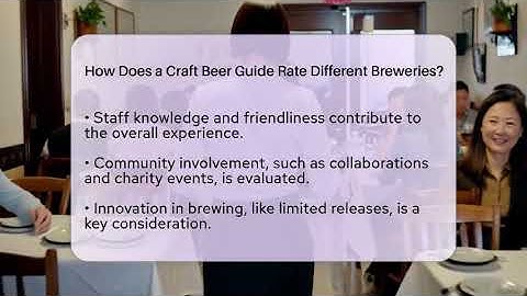How Does a Craft Beer Guide Rate Different Breweries? | The Pint Guy