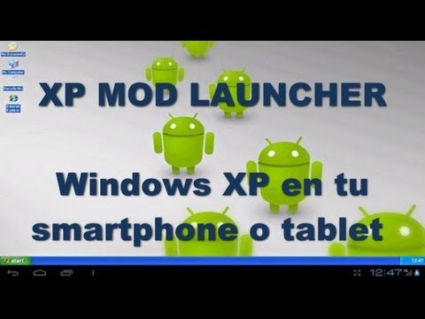 Instalar launcher con apariencia de Windows XP - YouTube