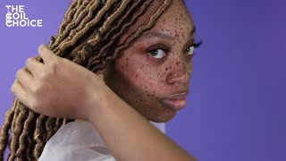 💜 The Coil Choice💜 | Distressed Faux Locs Tutorial | Afro Twist Hair 🔥