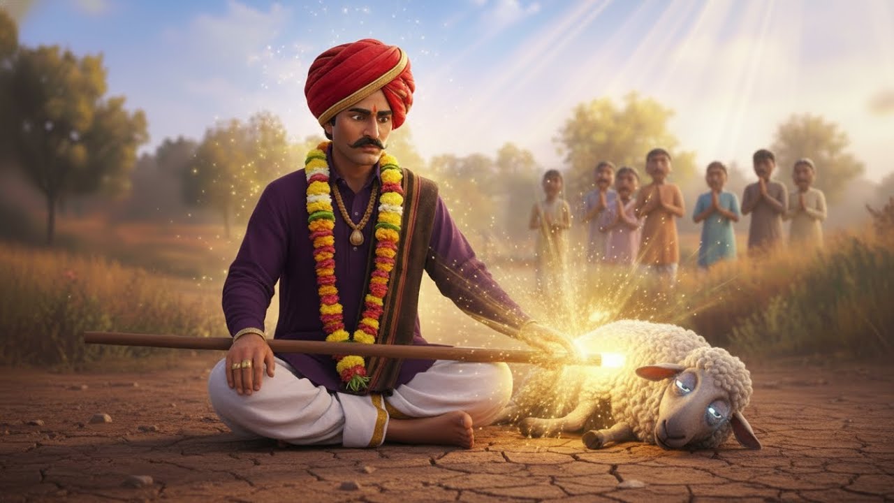 🐑S6E7 Balumama Jeevdan Miracle 🐑✨💓 | बाळू मामांनी मृत मेंढीला दिलेलं जीवदान  | Marathi Kids Story