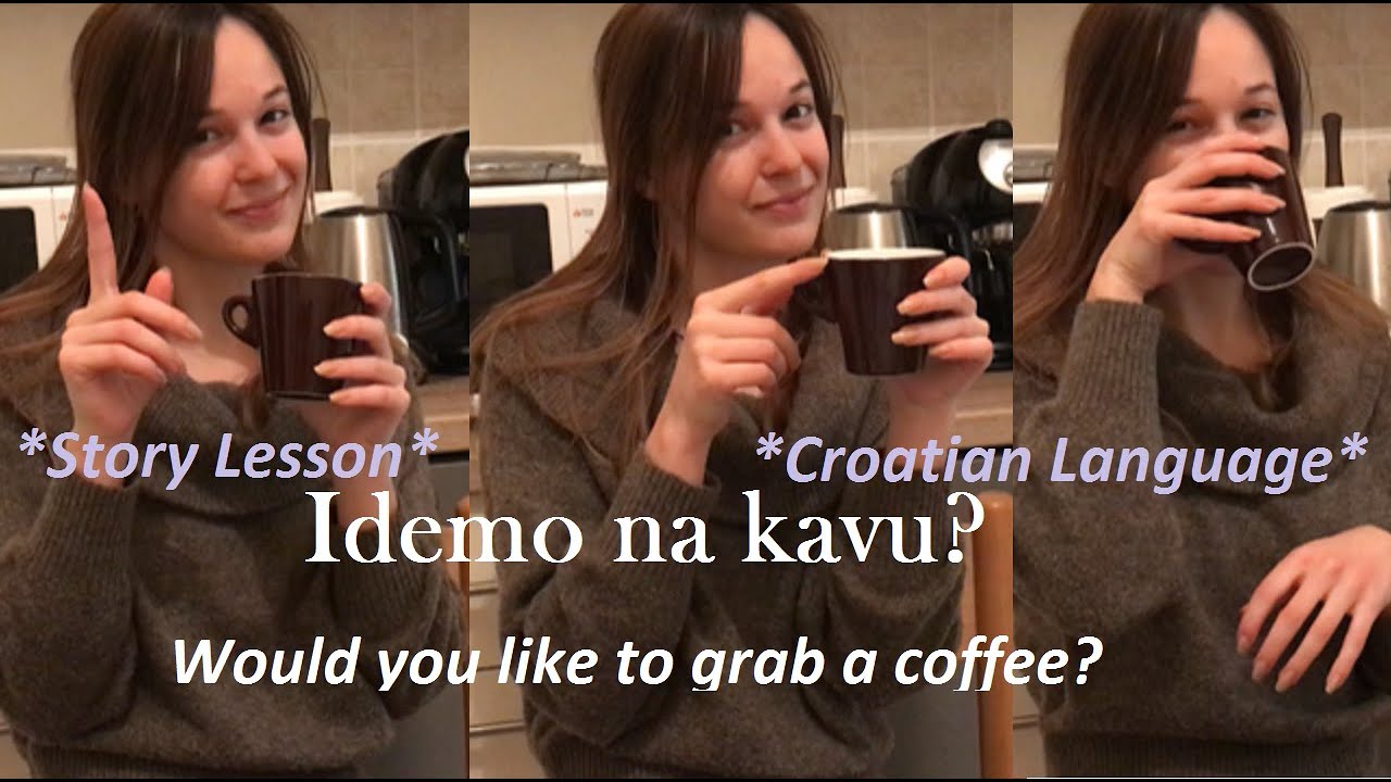 Learn Croatian - Story Lesson “Idemo na kavu?” + Intro On Coffee Tradition In Croatia