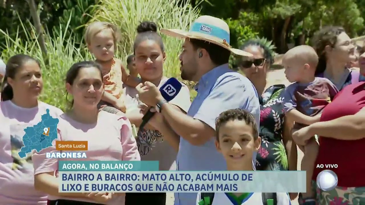 Bairro a Bairro: moradores denunciam descaso em Santa Luzia (MG)