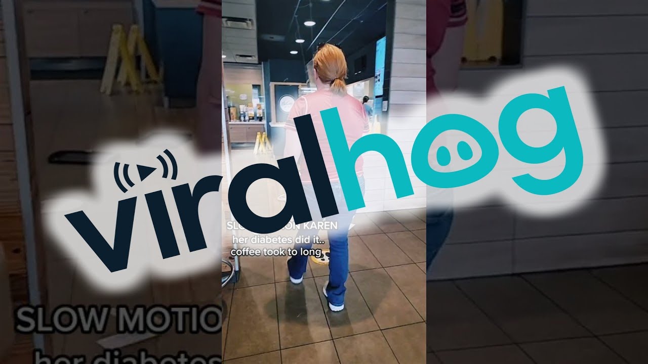 Irate Customer Creates a Mess at McDonald’s || ViralHog