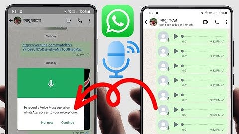How to Fix WhatsApp Voice Message Problem (New 2025) | WhatsApp Voice Message Problem Solve