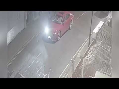 Gone in 60(ish) seconds: Shocking moment car thief uses angle grinder to dismantle wheel lock