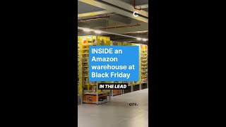 INSIDE Amazon's Black Friday UK Warehouse: Robots, 1,000 Staff & 13km of Belts 🤯