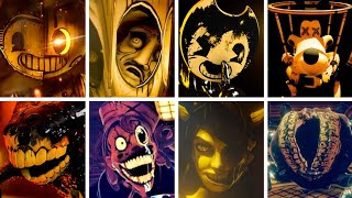 Bendy Series - All Bosses & Endings 100% Batim Batdr Bsotm Blw