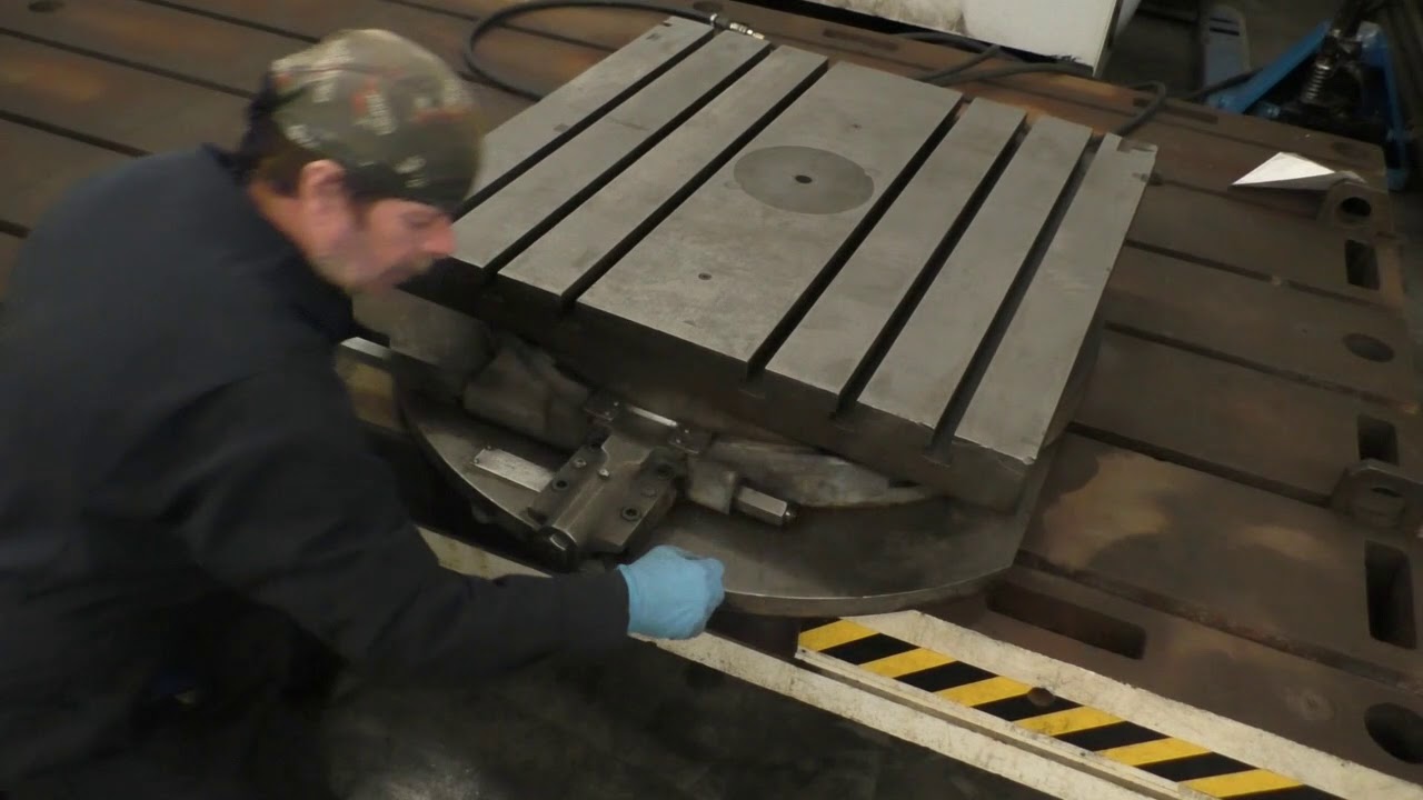 36" x 36" Lucas Rotary Table  HMC 