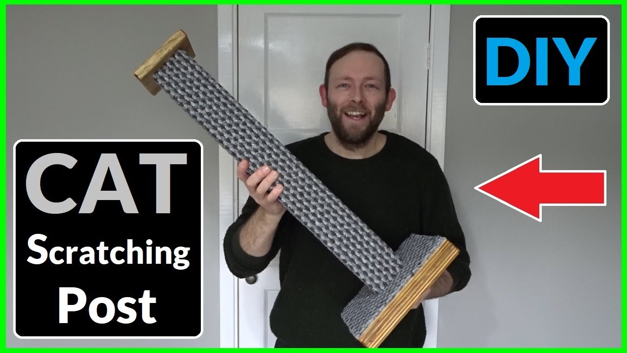 Изготовление когтеточки для кошек (сделай сам из подручных материалов)