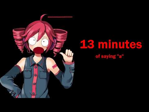 Teto screams/says "a" for 13 minutes