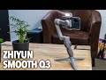 Zhiyun smooth q3 stabilisateur avec torche led intgre 