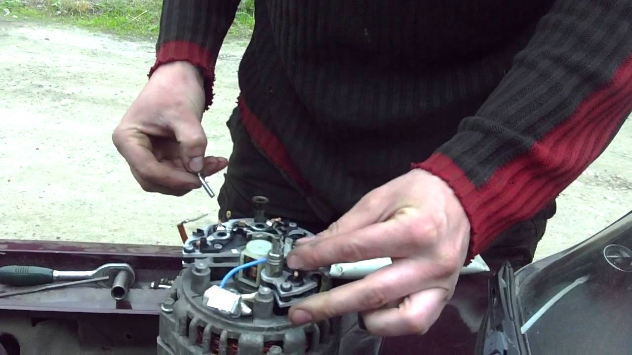 Пропала зарядка на ВАЗ 2105 - YouTube