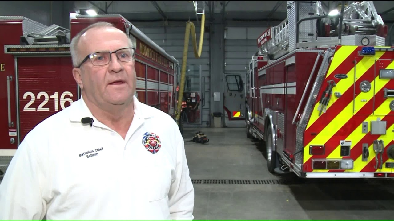 Firefighters rescue man from mudslide in Chesterfield