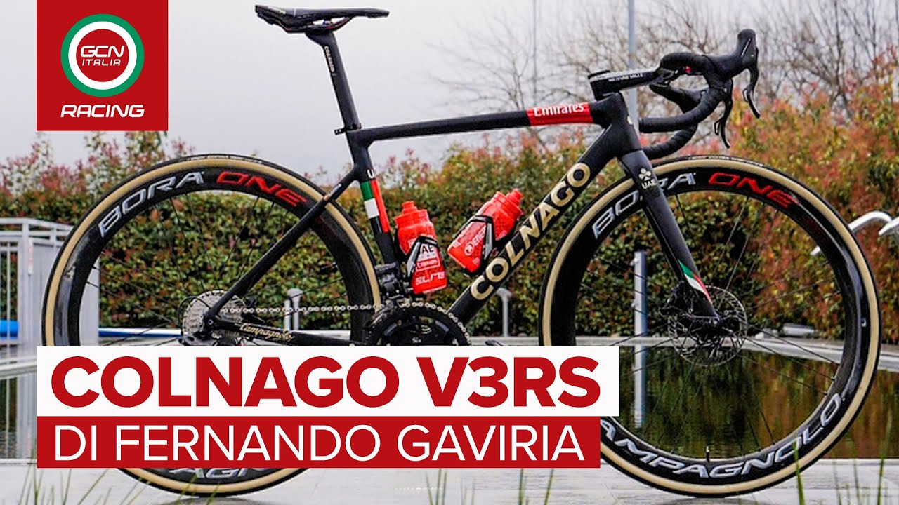 La Colnago V3Rs di Fernando Gaviria | Biciclette dei professionisti -  YouTube