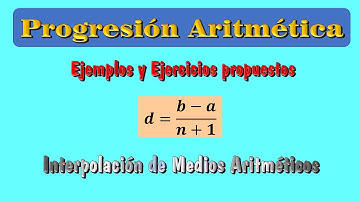 Interpolar Medios Aritméticos Ejercicios Resueltos – Fórmula para interpolar medios aritméticos