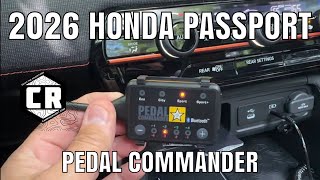 Pedal Commander 2026 Honda Passport TrailSport PC-72 a CampingRandy Review