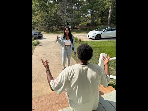 Tre catching Ernestine coming home early morning after SLEEPING OVER Jae’s house!