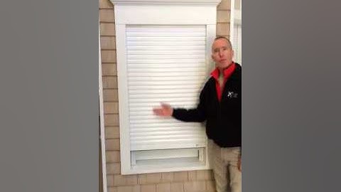 Rolling Shutters | Winter Use - Shade and Shutter Systems
