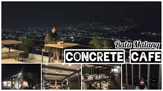 Concrete Cafe Batu Malang Suasana Malam Minggu