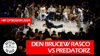 DenBruceWayneRasco vs Predatorz [3vs3 top 4] // Hip Opsession 2024 x Stance