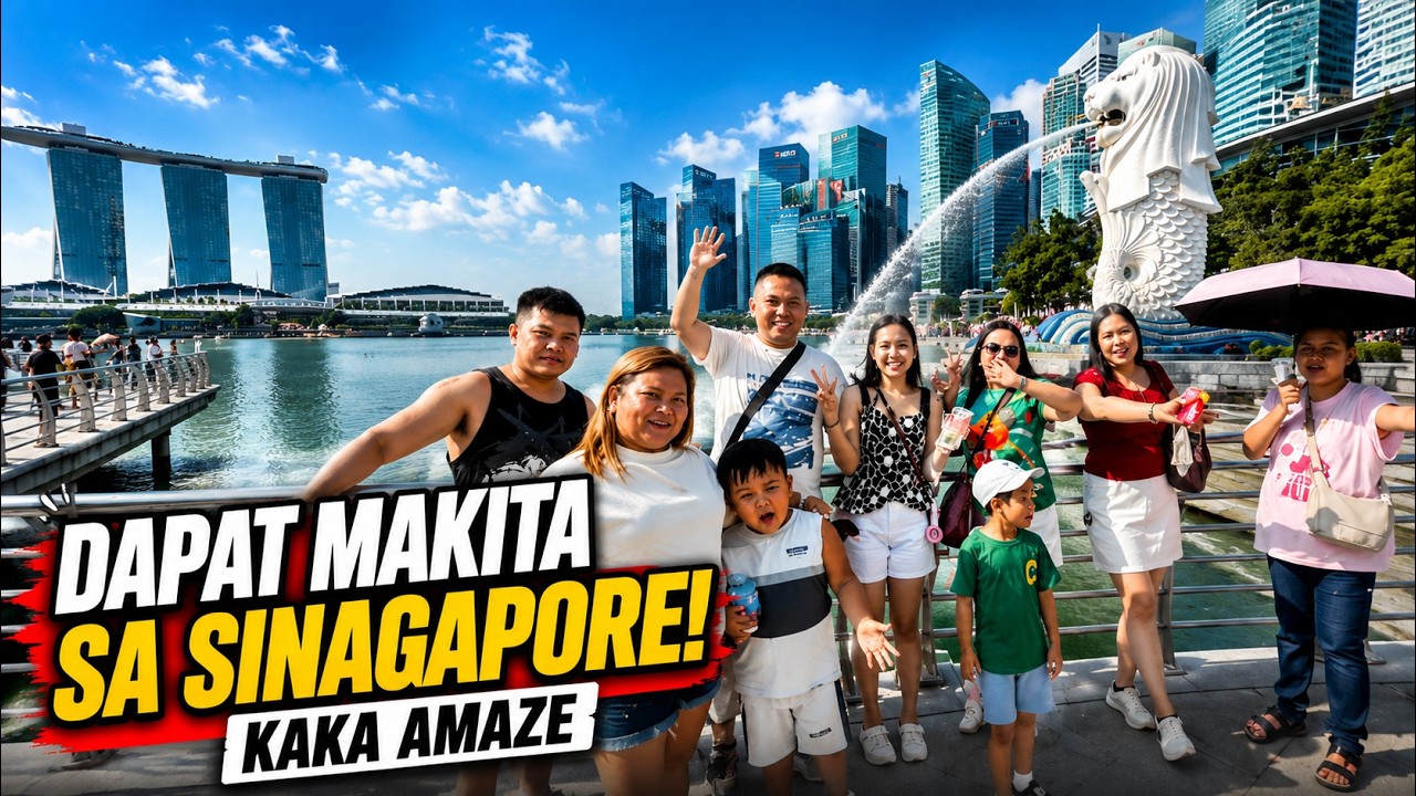 DAPAT MAKITA SA SINAGAPORE!! KAKA AMAZE