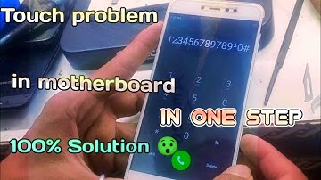 Redmi Y1 Touch not working||      Problem in motherboard.  How to fix?  .....