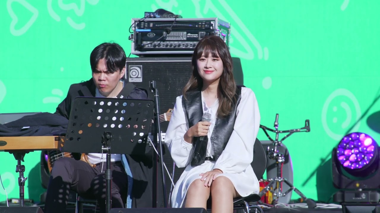 MJ(써니사이드) - 꽃, 그리고 너(feat. 원셋)(예진님 포커스) [231021 광명종합운동장]