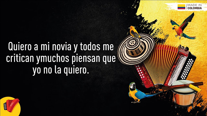 Mi Novia, Los Betos, Video Letra - Sentir Vallenato