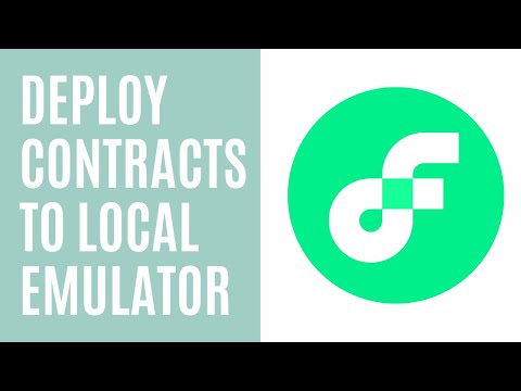 How to Deploy Contracts Using a Local Flow Emulator