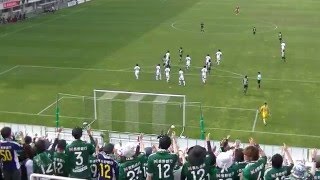 宮阪FK　20160409　松本山雅FC×徳島ヴォルティス　ゴール裏より