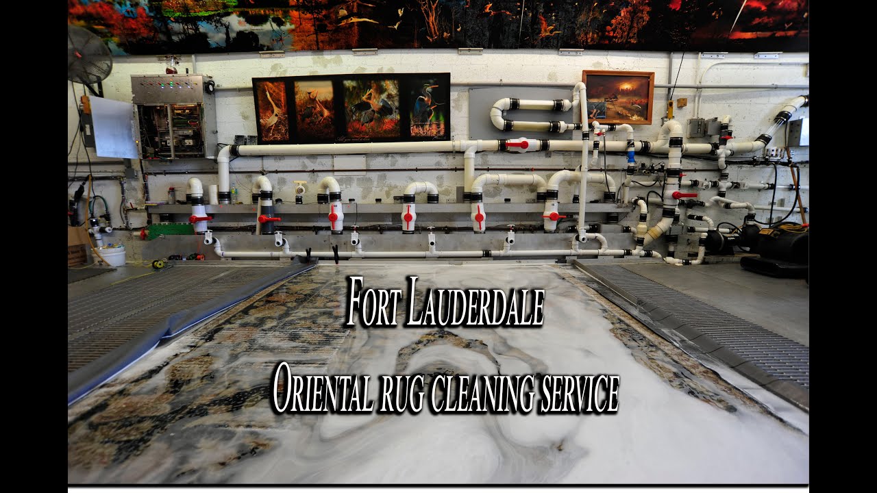 Fort Lauderdale Oriental rug cleaning service YouTube
