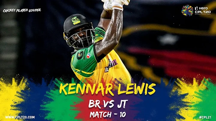 Kennar Lewis lets loose on the Royals! | CPL 2021