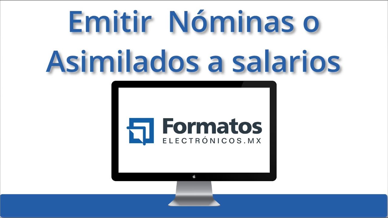 Pasos a seguir para emitir Nóminas o Asimilados a Salarios YouTube