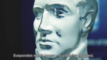 AESUB Blue Vanishing 3D Scanning Spray - Elvis Glass Head