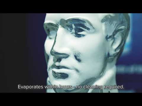 AESUB Blue Vanishing 3D Scanning Spray - Elvis Glass Head