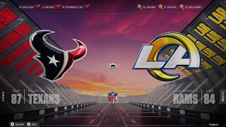 Houston Texans at Los Angeles Rams