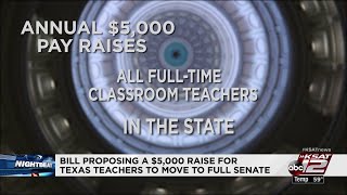 Texas teacher pay raises one step closer; local leaders excited, disappointed by Senate bill