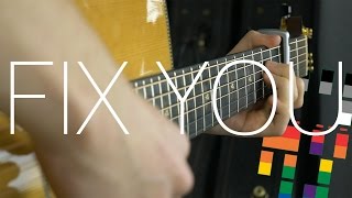 Coldplay - Fix You - Fingerstyle Guitar Cover by James Bartholomew chords