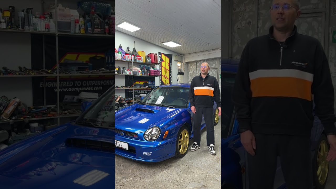 Subaru WRX STI Prodrive 2002 - полное видео