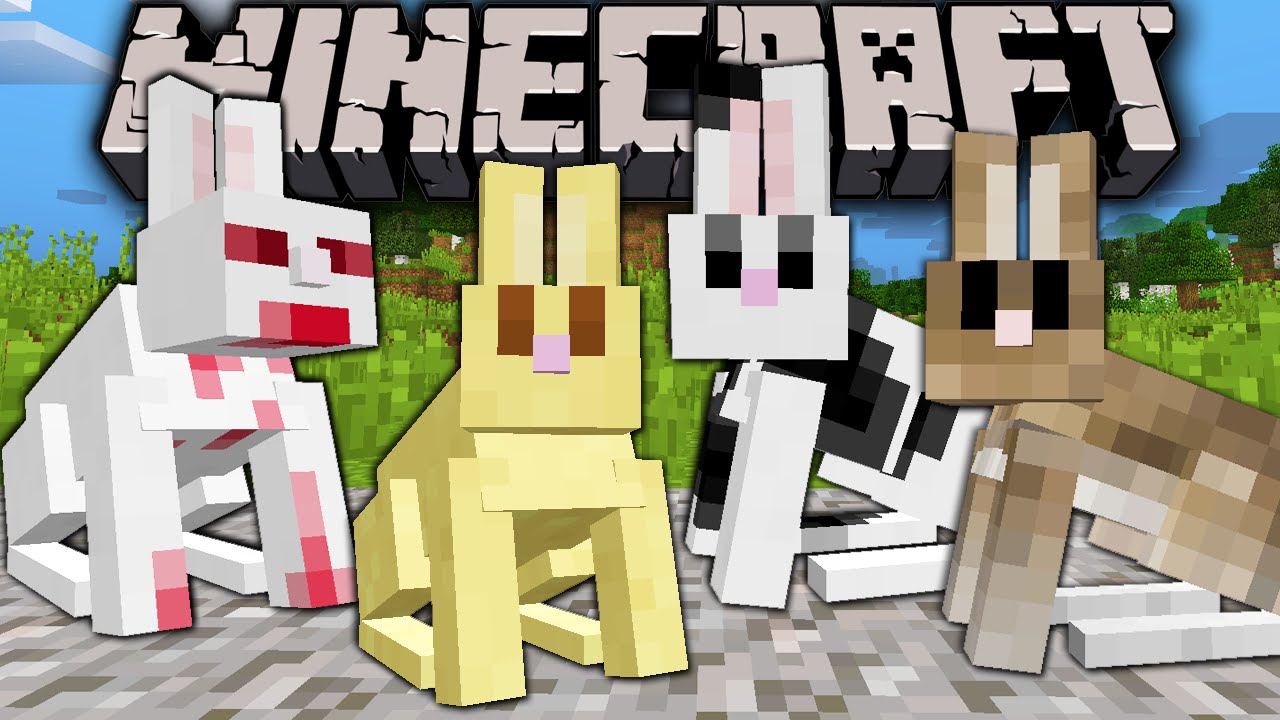 Minecraft 1.8 Snapshot Big Rabbit AI Changes, New Killer