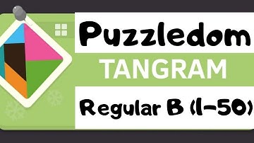 Puzzledom. Tangram Regular B soluce