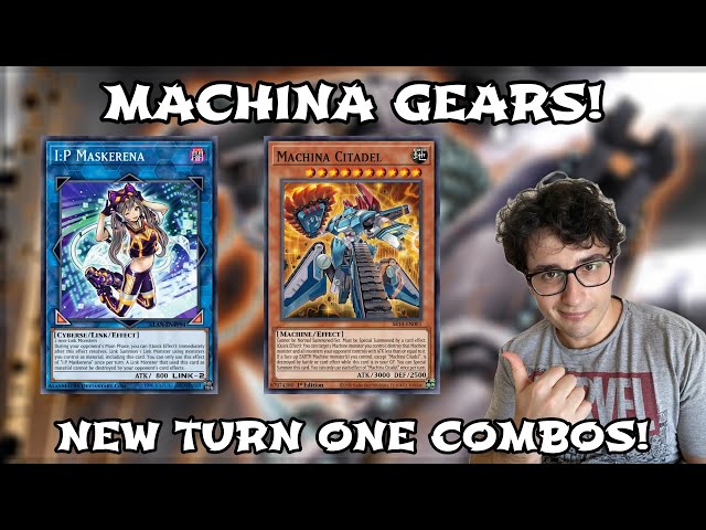 machine deck yugioh duel links Yu-Gi-Oh! || MACHINA ANCIENT GEARS! TURN 1 WITH MULTIPLE REMOVAL! PURE EARTH Sleeper Meta MACHINE Tournament Coverage