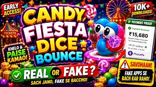 How to Make Money with Candy Fiesta Dice Bounce App || Real Or Fake | What is this app || Earning... screenshot 2