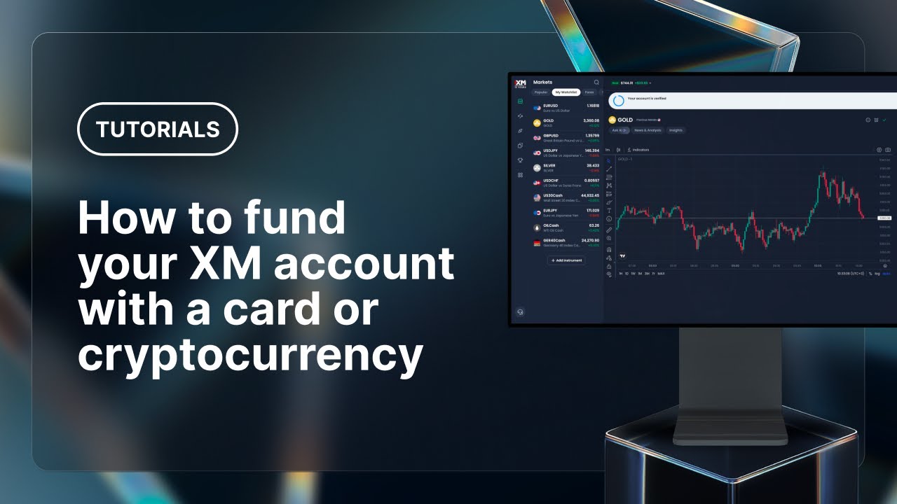 Desktop - How to fund your XM account with a card or cryptocurrency